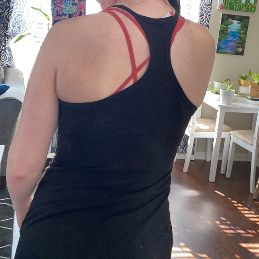Exercise Razor Back Tank Top - Picture 2 of 2